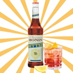 Monin Bitter Coffee Syrup 70cl Bottle Pack of 3