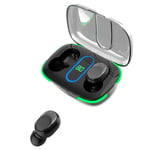Oreillette sans fil Bluetooth d'origine Y90 TWS Bluetooth 5.3 Écouteurs intra-auriculaires Sport Stéréo Fone Bluetooth Écouteurs pour Xiaomi iPhone-Noir