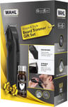 Wahl Groom Ease Men Battery Cordless Beard Stubble Trimmer Clipper Styler + Oil