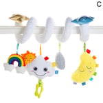 Baby Crib Cot Pram Bed Stroller Around Hanging Plush Toy C