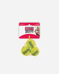 KONG AirDog Squeakair Tennisboll - Hundleksak - 3 st/2 st., Medium