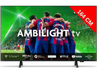 TV LED 4K 164 cm 65PUS8349 - Ambilight 3 côtés