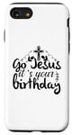 Coque pour iPhone SE (2020) / 7 / 8 Go Jesus It's Your Birthday Christian Christmas Holiday