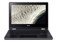 Acer Chromebook Spin 511 R753T - Conception inclinable - Intel Celeron - N4500 / 1.1 GHz - Chrome OS (avec mise à niveau de Chrome Education) - UHD Graphics - 4 Go RAM - 32 Go eMMC - 11.6" IPS écran tactile 1366 x 768 (HD) - Wi-Fi 6 - schiste noir - cla