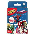 Mattel The Amazing Spider-Man Card Game UNO