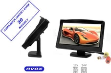 Bilstereo Nvox Lcd-Skärm 5Cali 12V