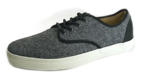 Vans Tweed Mens Trainers Canvas Lace Up Pumps Casual Shoes Size 5