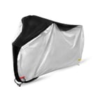 Cykelskydd för utomhusförvaring, cover/cykelförvaring för mountainbike. —XL,200*70*110CM,Silver och svart,