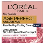 3 x L'Oreal Age Perfect Golden Age Reactivating Cooling Night Cream 50ml