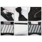 (Black) Sports Running Backpack Vest With Phone Hole Reflective