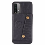 Xiaomi Redmi 9T - Skal med Korthållare Svart