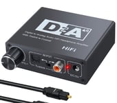 Digital till analog audio omvandlare, plug and play