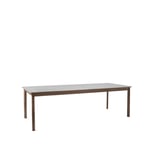 &Tradition Patch HW2 dining table Griogo londra. smoked  oiled oak stand