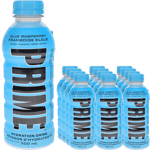 12 x PRIME Hydration Blue Raspberry | 12 x 500 ml