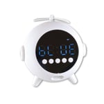 Radio-réveil design HP Bluetooth Blanc Heliclock - Neuf