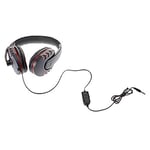 OSTENT 5 in 1 Wired Gaming Headsets Headphones Microphone for Sony PS3/PS4 Microsoft Xbox 360 PC