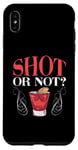 Coque pour iPhone XS Max Shot or not ? Design barman pour les amateurs d'alcool