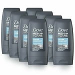 Dove Men Care Clean Comfort Body And Face Wash 55 Ml - Pack Of 8