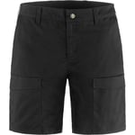 Fjällräven Womens Abisko Hybrid Trail Shorts (Svart (BLACK/550) 38)