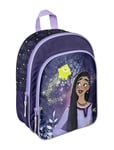 Disney Wish Backpack With Front Pocket Ryggsäck Väska Purple Undercover