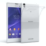For Sony Xperia Style cover Silicone Back Cover Phone Protection Transparent