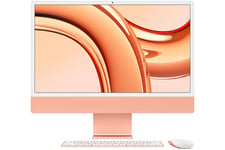 iMac Apple iMac 24'' 256 Go SSD 8 Go RAM Puce M3 CPU 8 coeurs GPU 10 coeurs Orange Nouveau
