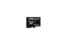 PNY Performance Plus - flash-minneskort - 64 GB - microSDXC