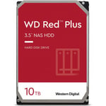 WD Red Plus 10 Tt NAS SATA-III 256 Mt 3,5" hårddisk