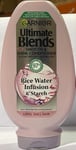 Garnier Ultimate Blends Smooth & Shine Conditioner Rice Water Infusion 300ml New