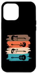 iPhone 12 Pro Max Electric And Acoustic Guitars Within Paint Brush Strokes Case