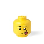 LEGO Small Silly StackableHead Storage, Yellow
