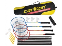 SKO Badminton set Carlton TOURNAMENT 4 rackets+3shuttlecocks+net+bag