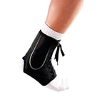 LP Support 787 High Performance Ankle Brace with Stabilizing Braces - Ankle Support, Size:XS, Colour:Black