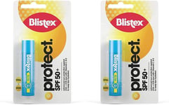2 x Blistex Ultra SPF50+ Sun Protection & Moisturise Lip Balm Stick - 4.25g