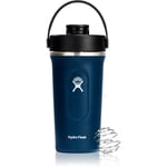 Hydro Flask Insulated Shaker Bottle sports shaker Dark Blue 710 ml