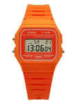 Casio Digital Orange  Alarm Chronograph Stopwatch Light F-91WC-4A2 Unisex Watch