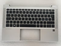 HP EliteBook 830 G7 M08700-DH1 Danish Finnish Norwegian Keyboard Palmrest NEW