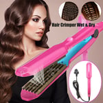 Hair Crimper Professional Hair Instant Heating Up Tools Curling Iron  Wet & Dry