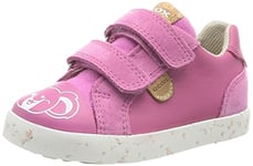 Geox Baby B Kilwi Girl Sneaker, Fuchsia White, 5 UK Child