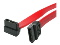 StarTech.com 36in SATA to Right Angle SATA Serial ATA Cable - SATA-kabel - Serial ATA 150/300/600 - SATA (R) till SATA (R) - 91.4 cm - högervinklad kontakt - röd - för P/N: PATA2SATA3, S251BU31REM, S25SLOTR, SATSASBAY3BK, USB2SATAIDE, USB3SSATAIDE