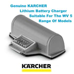 KARCHER WV 5 Plus WV 5 PREMIUM PLUS Window Vacuum Battery 2.633-123.0
