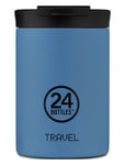 Travel Tumbler Home Tableware Cups & Mugs Thermal Cups Blue 24bottles