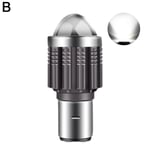 BA20D H6 LED Motorcykel Strålkastare Spot Light Bulb Hi/Lo Motorbik white white one size