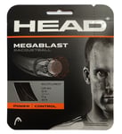 Head MegaBlast racketball string - 1.25mm gauge - 12m set black