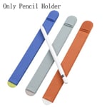 1pc Adhesive Soft Tablet Pencil Holder Sleeve For Ipad Protectiv Blue