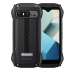 Blackview - N6000 - Téléphone Portable - Smartphone Antichoc 256 Go, RAM de 8 Go, Android 13, 48 Mpx, Double Sim - Version Noir