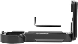 L-Shape Quick Release Plate, Alliage d'aluminium Support en L Support de Prise de Vue Vertical poign¿¿e poign¿¿e Accessoire de Photographie pour Sony A7 A7R A7S ILCE-7 ILCE-7R ILCE-7S (Noir)