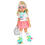 Glitter Girls Fashion 14" Doll W/Roller Skates, Blonde Hair, Sunnie, 62243448278, Normal