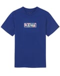 Vans Easy Box Fill T-Shirt JR Sodalite Blue/Trap Floral (Storlek L)