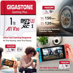 GIGASTONE 1TB Micro SD Card, Gaming Plus, 1 TB Plus 1PK